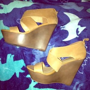 Tan Aldo Heels